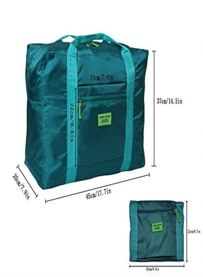 PAXLAMB Travel Luggage Duffle Tote Bag Lightweight Waterproof Foldable Storage Carry Bag (Blue) - Image 2